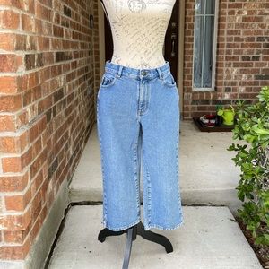 ⚡️Women’s Ralph Lauren Jeans Co. Cropped Capri Denim Blue Jeans Size 8P